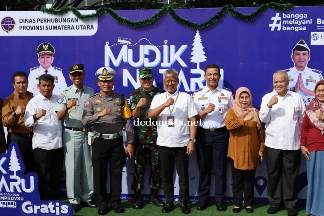 Antusiasme Tinggi Sambut Gerakan Mudik Gratis Serentak se-Sumut
